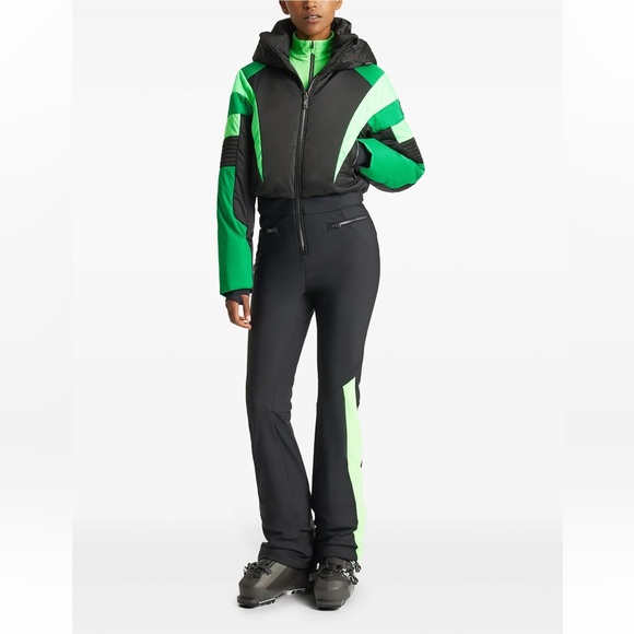Fusalp Black and Green Julienne Ski Suit - size 36 - Picture 3 of 9